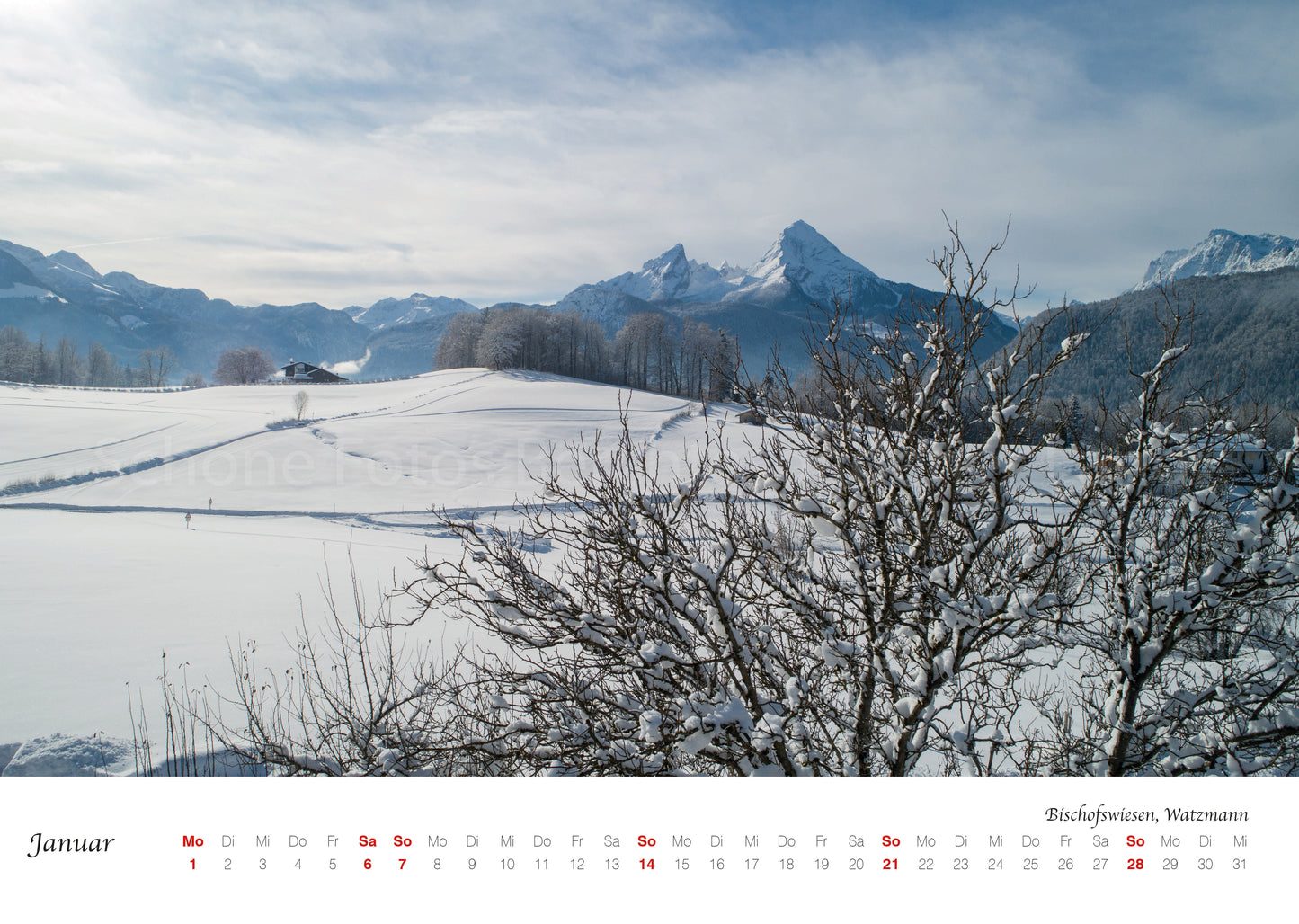 Kalender 2024 inkl. Adventskalender Berchtesgaden