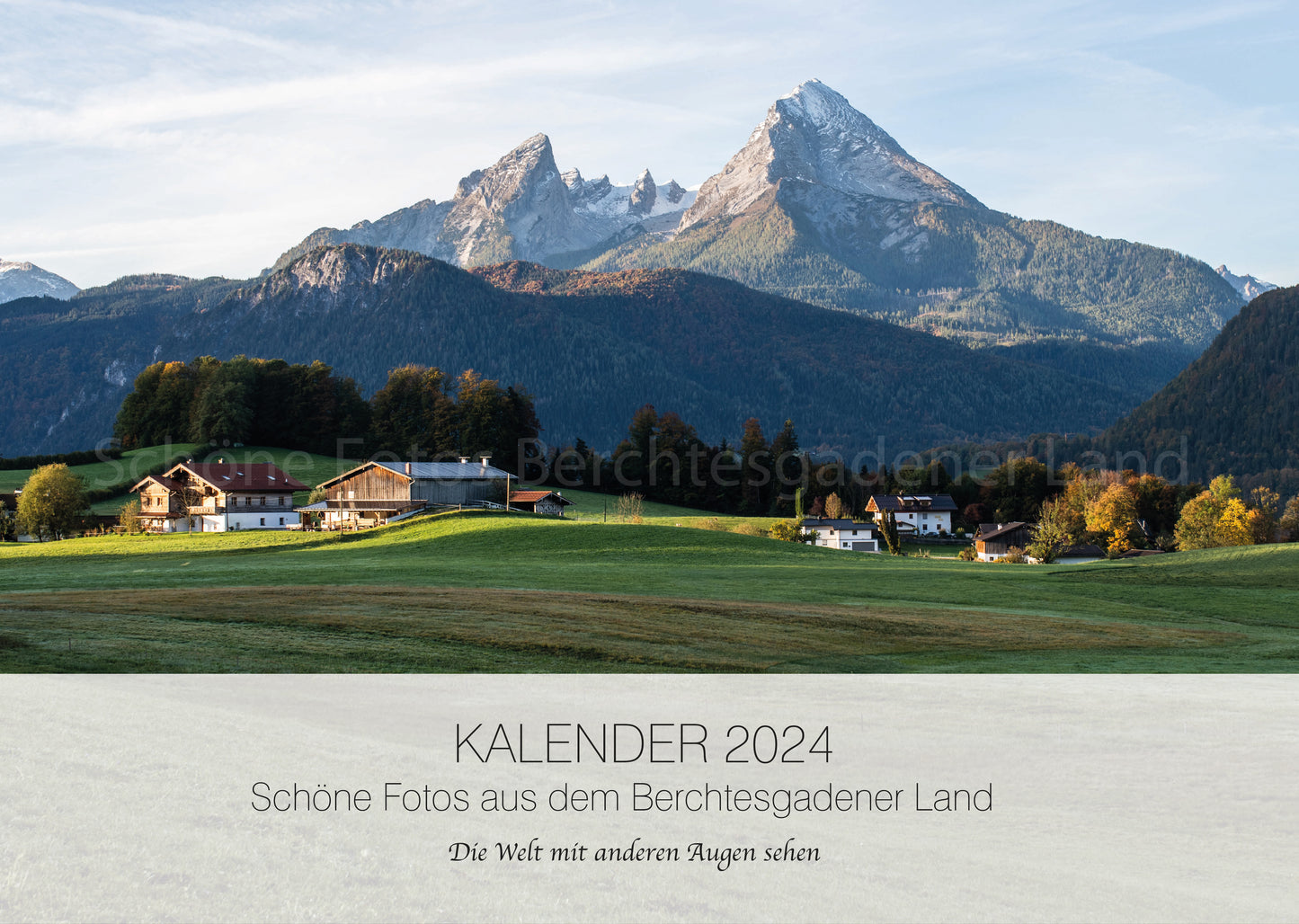 Kalender 2024 inkl. Adventskalender Berchtesgaden