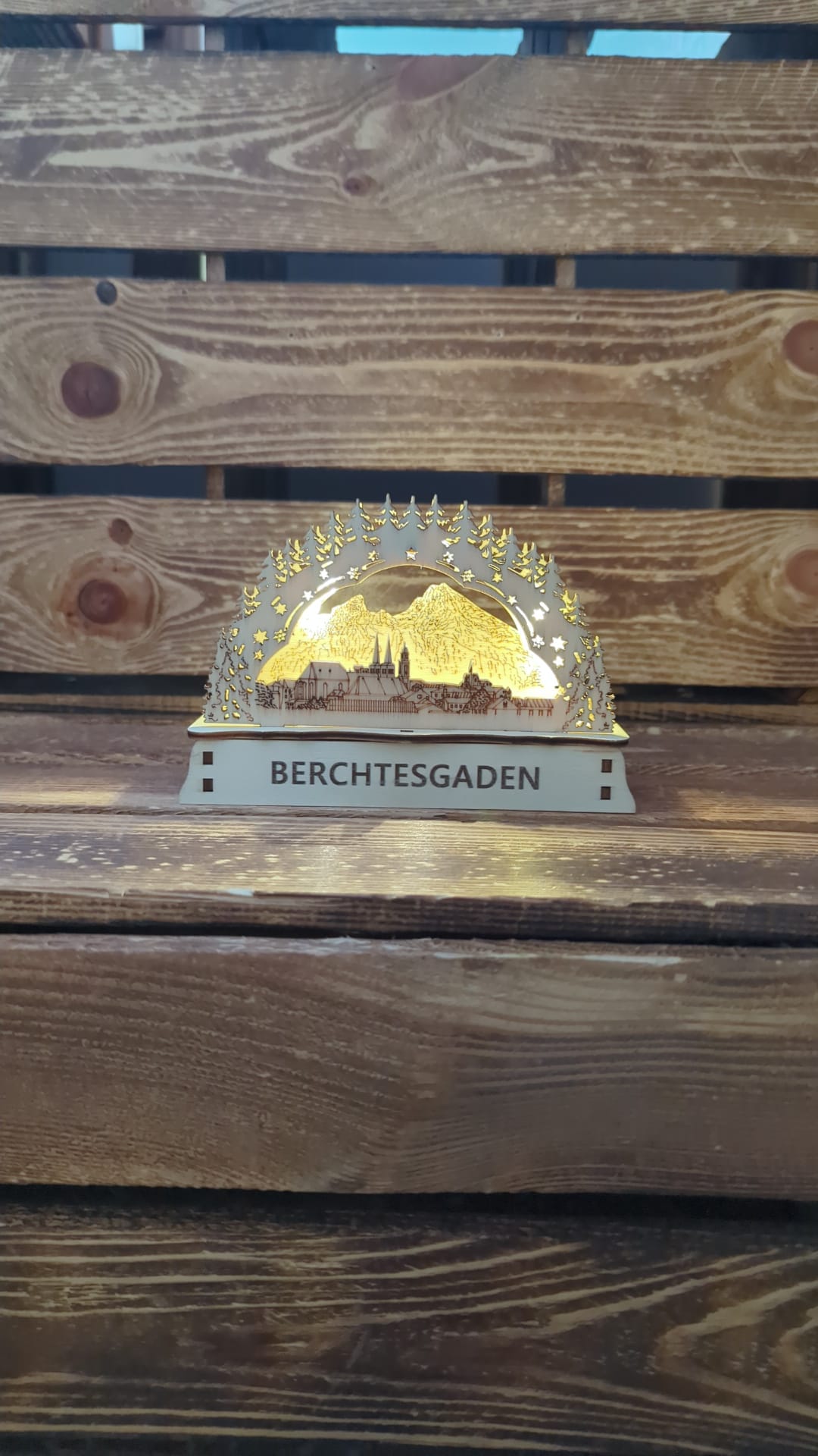 LED Schwibbogen Berchtesgaden