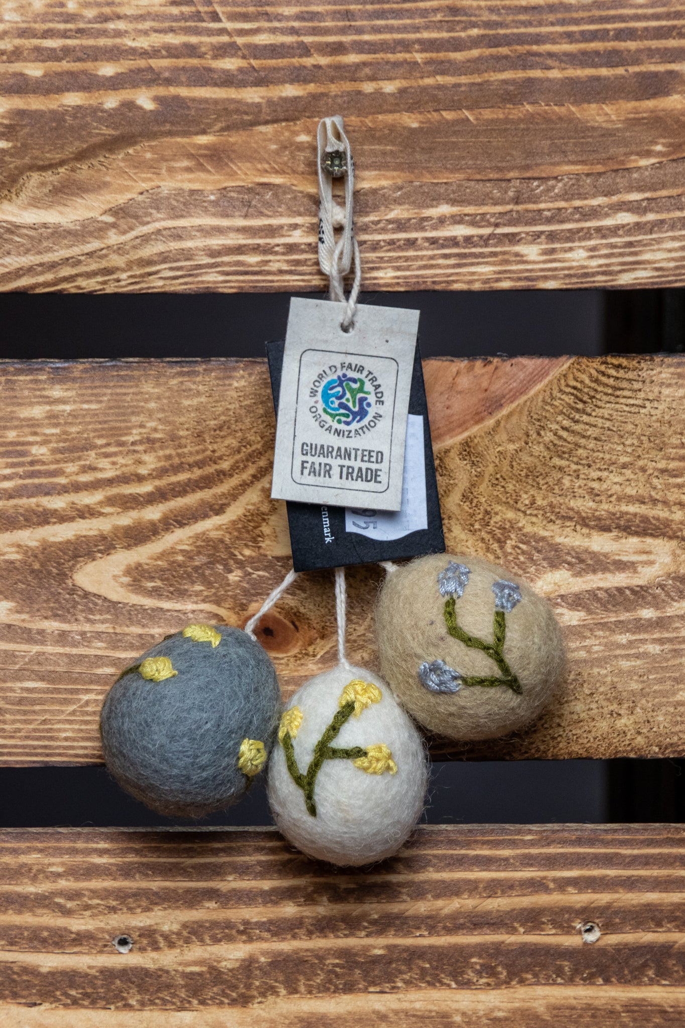 Filz Ostereier 3er Set