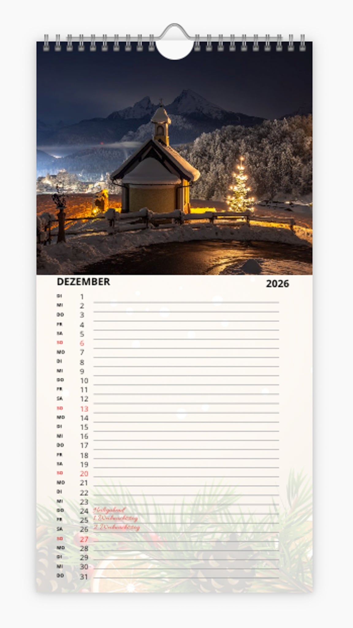 Terminplaner Berchtesgaden 2026