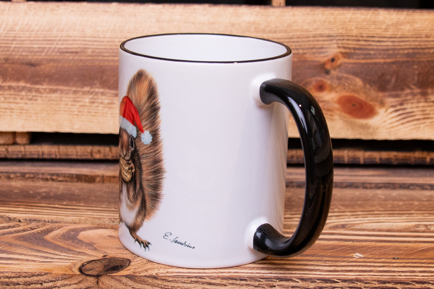 Tasse Weihnachtseichhörnchen