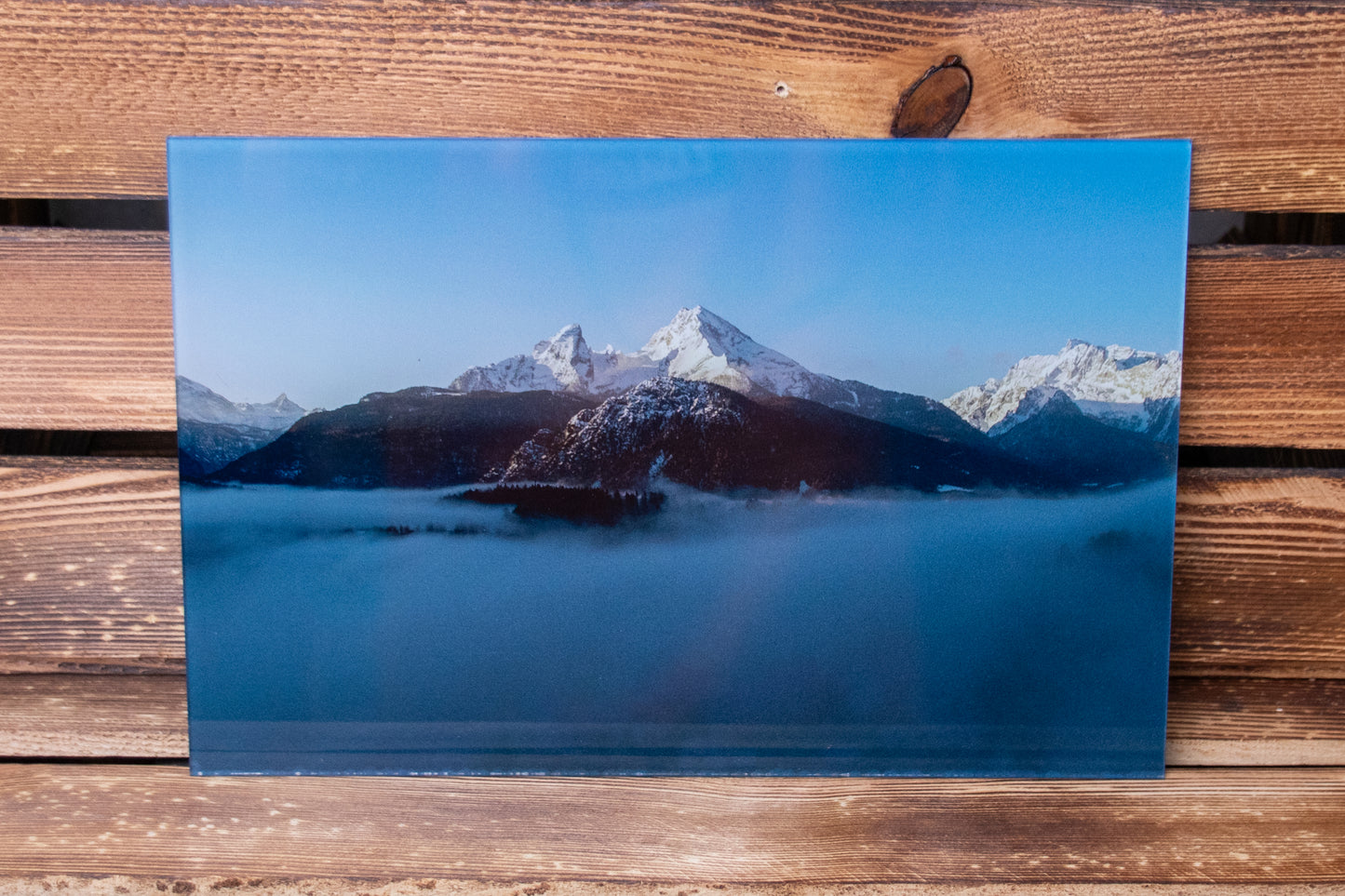 LED Box Watzmann Nebel