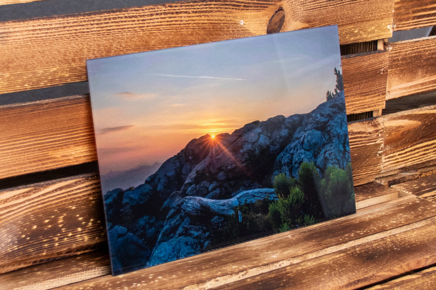 LED Box Sonnenaufgang Kehlsteinhaus