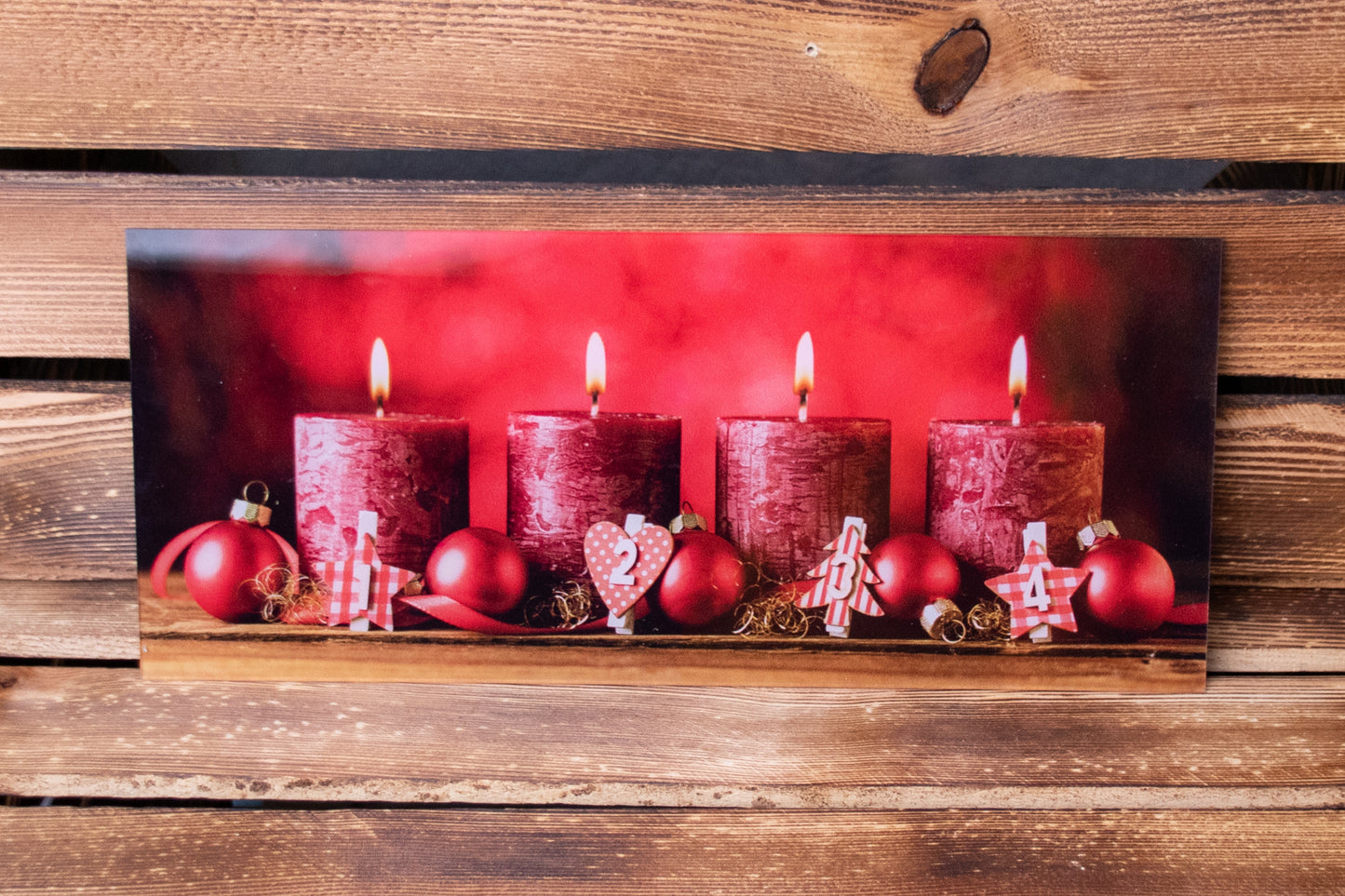LED Box Adventskerzen