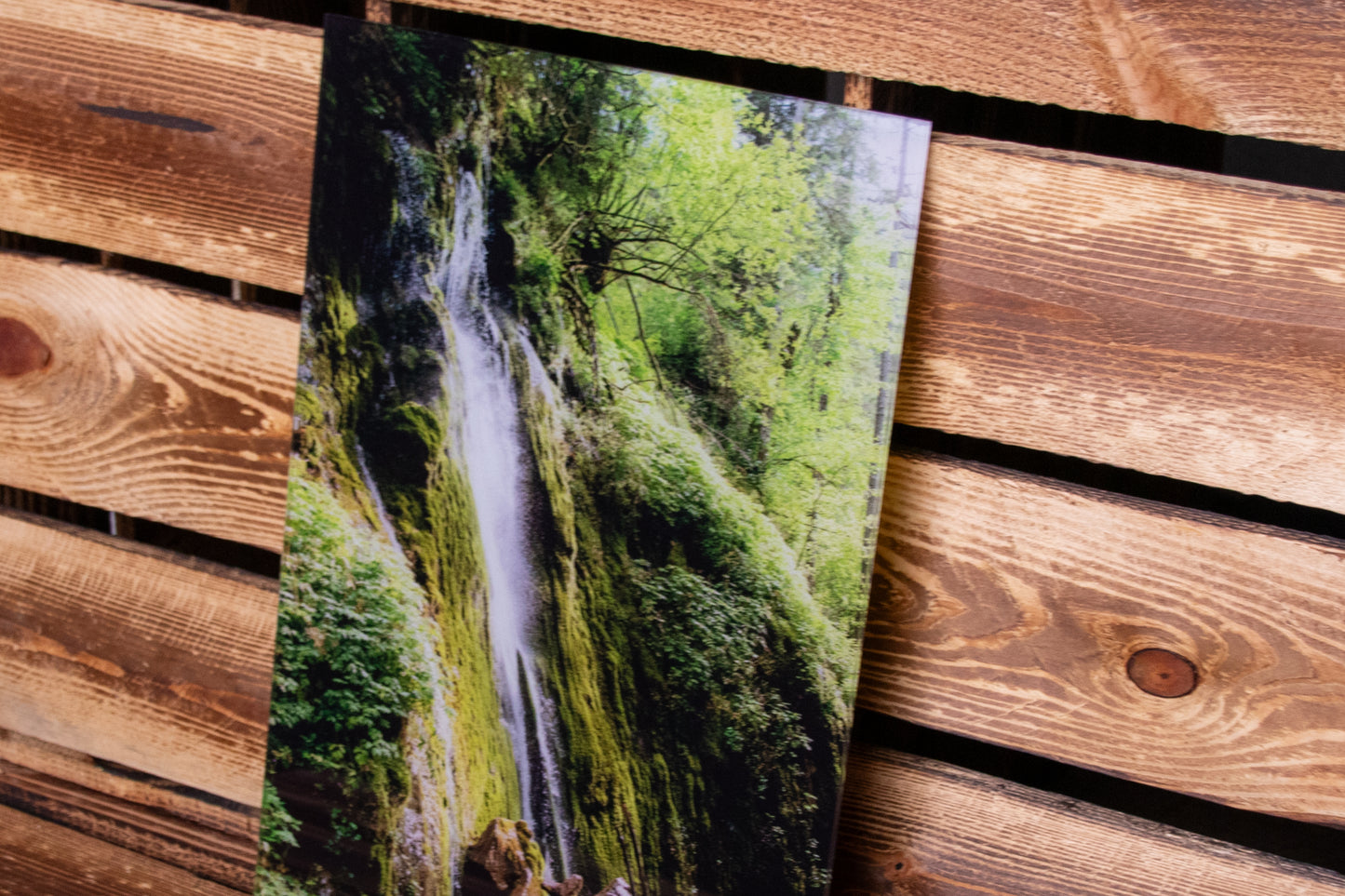 LED Box Wasserfall Wimbachklamm