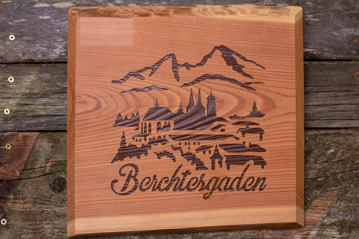 Holzschild Berchtesgaden
