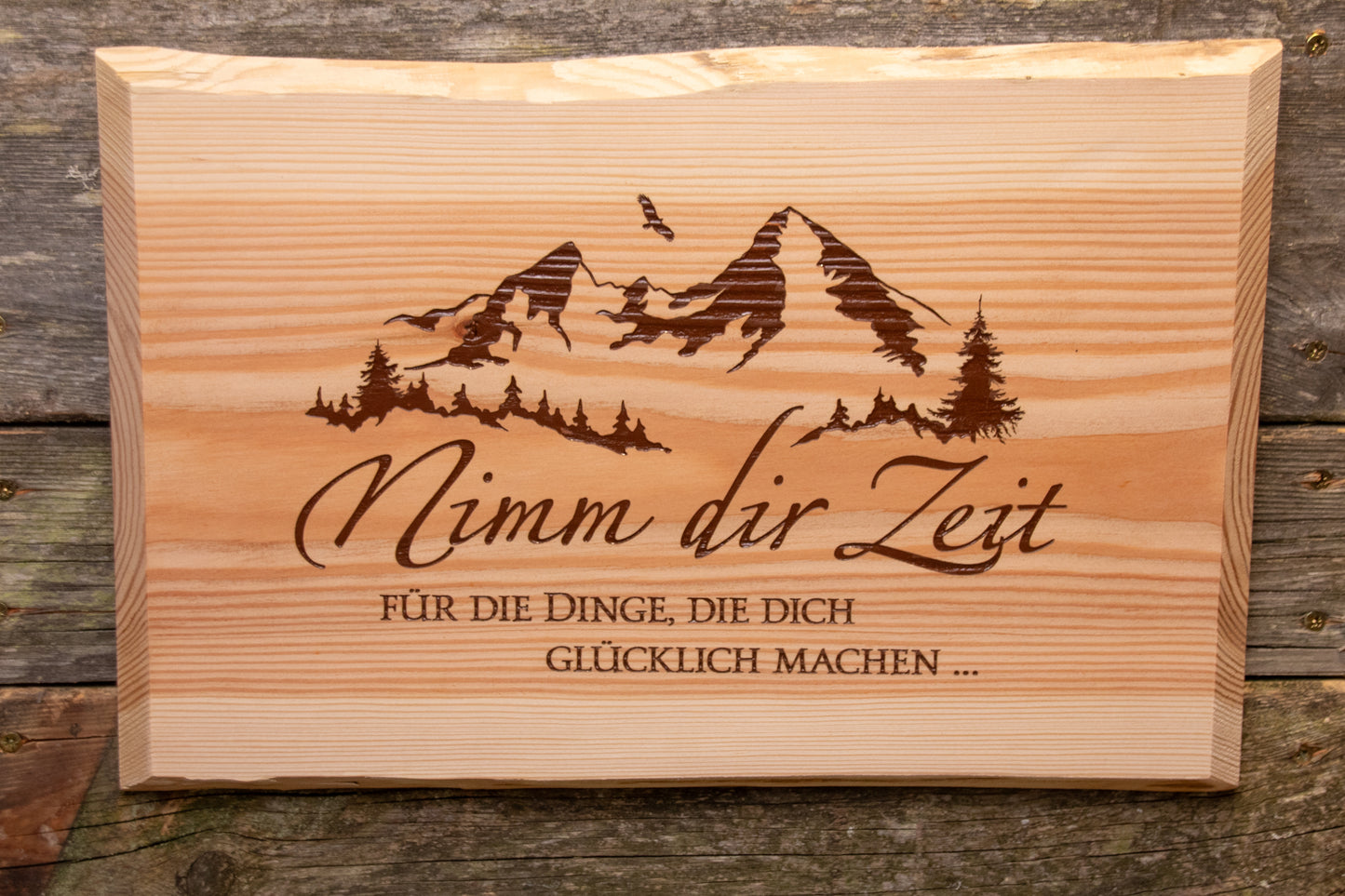 Holzschild Watzmann Berchtesgaden