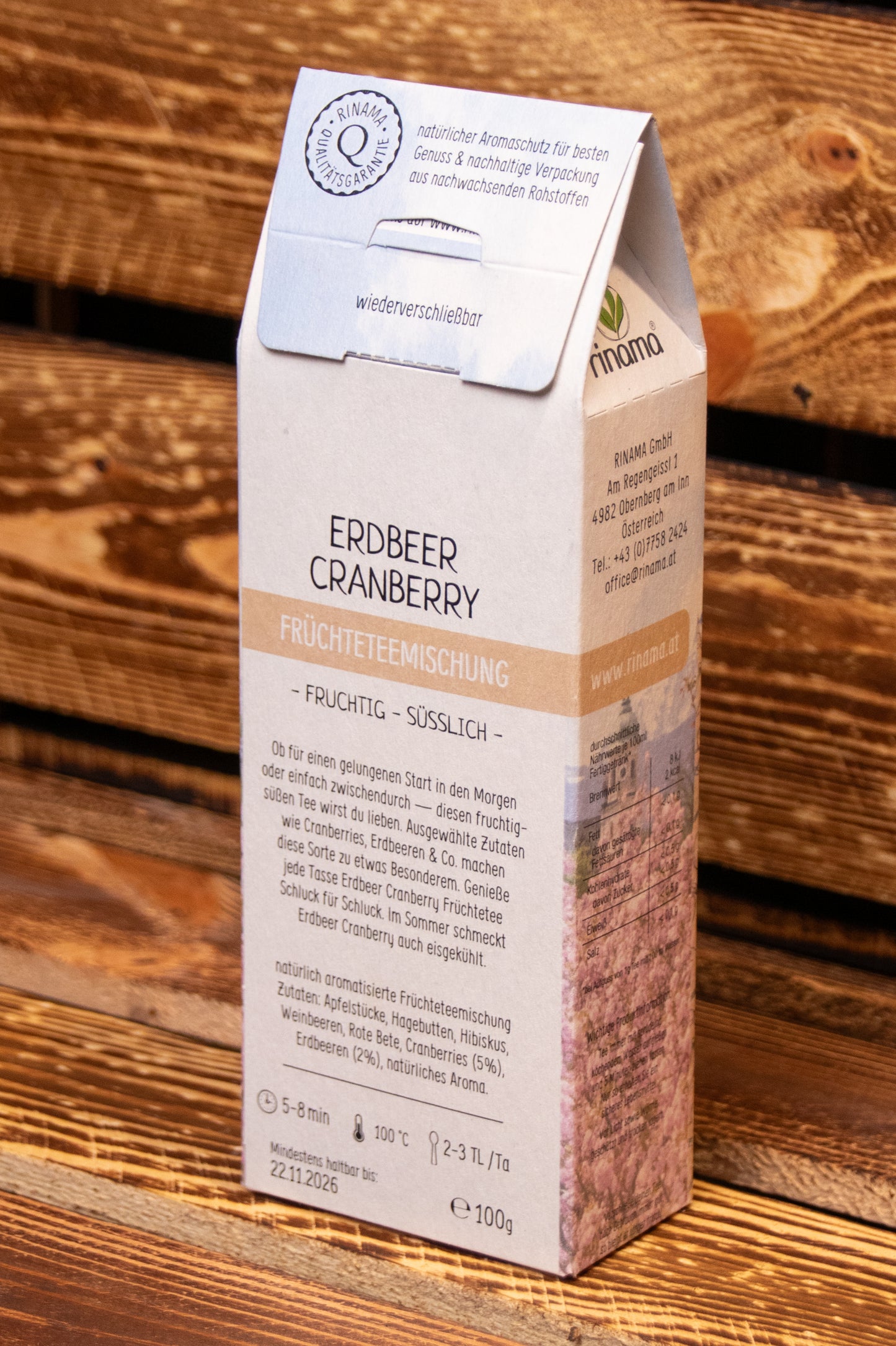 Watzmanns Cranberry Tee