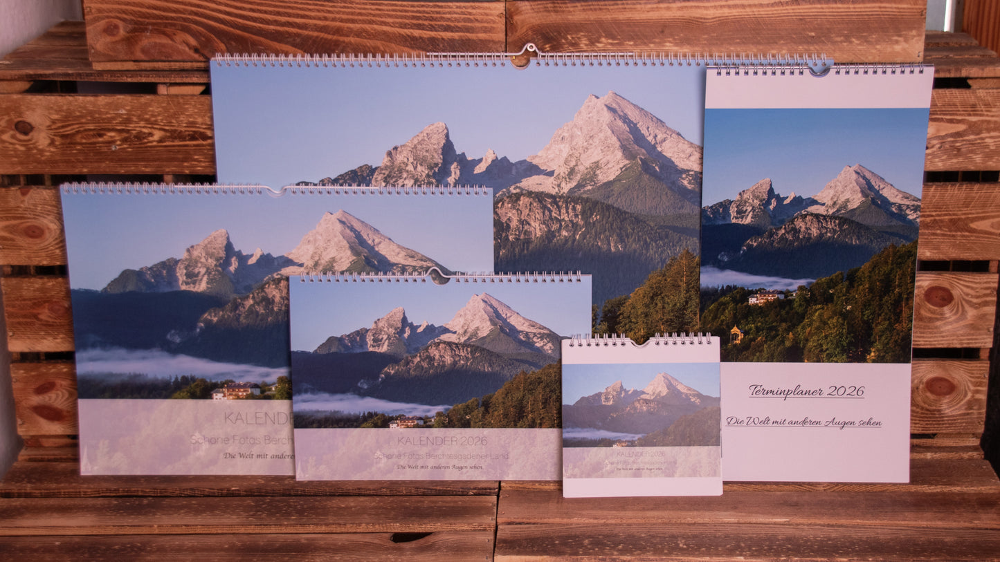 Wand Kalender Berchtesgaden 2026