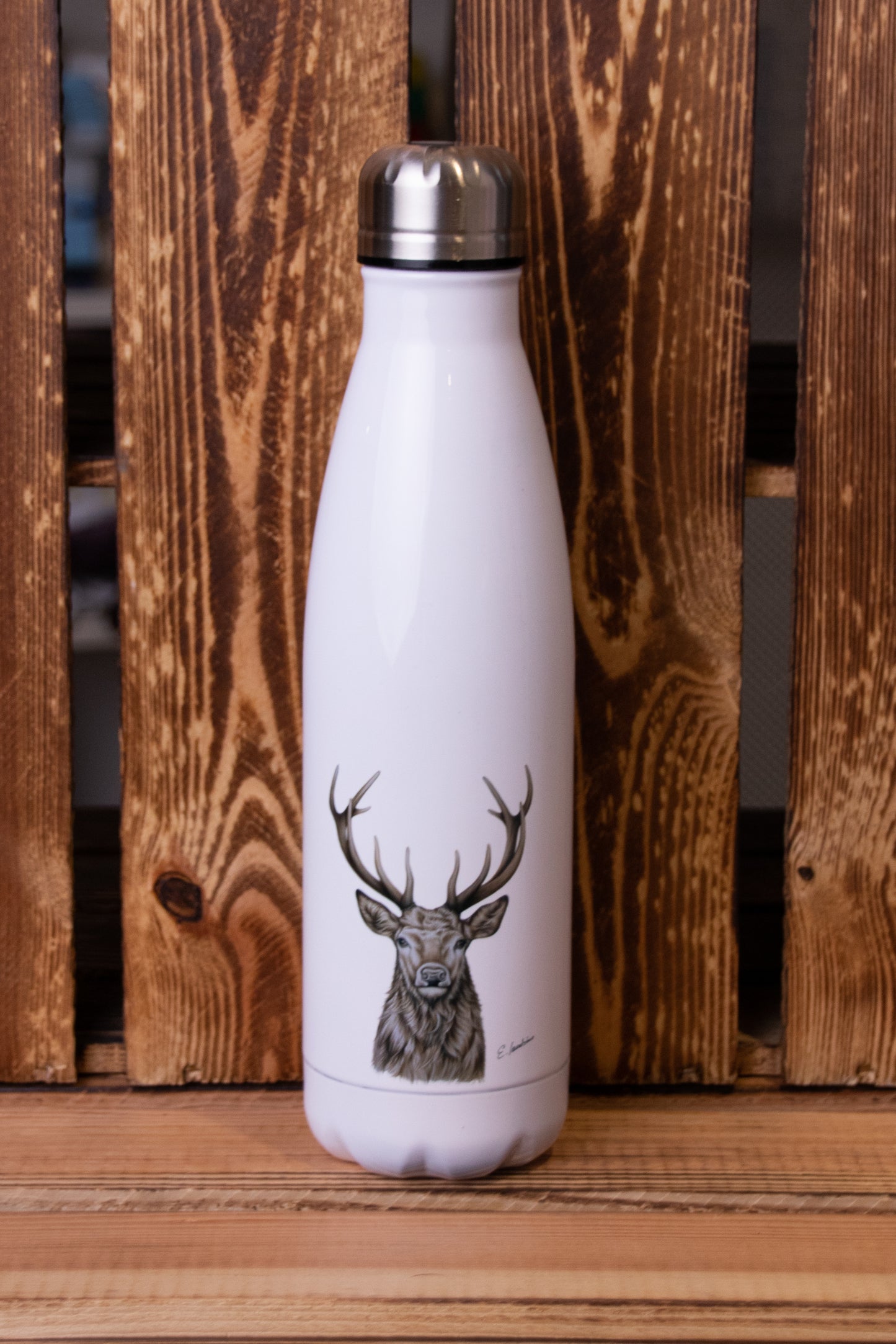 Isolierflasche Hirsch