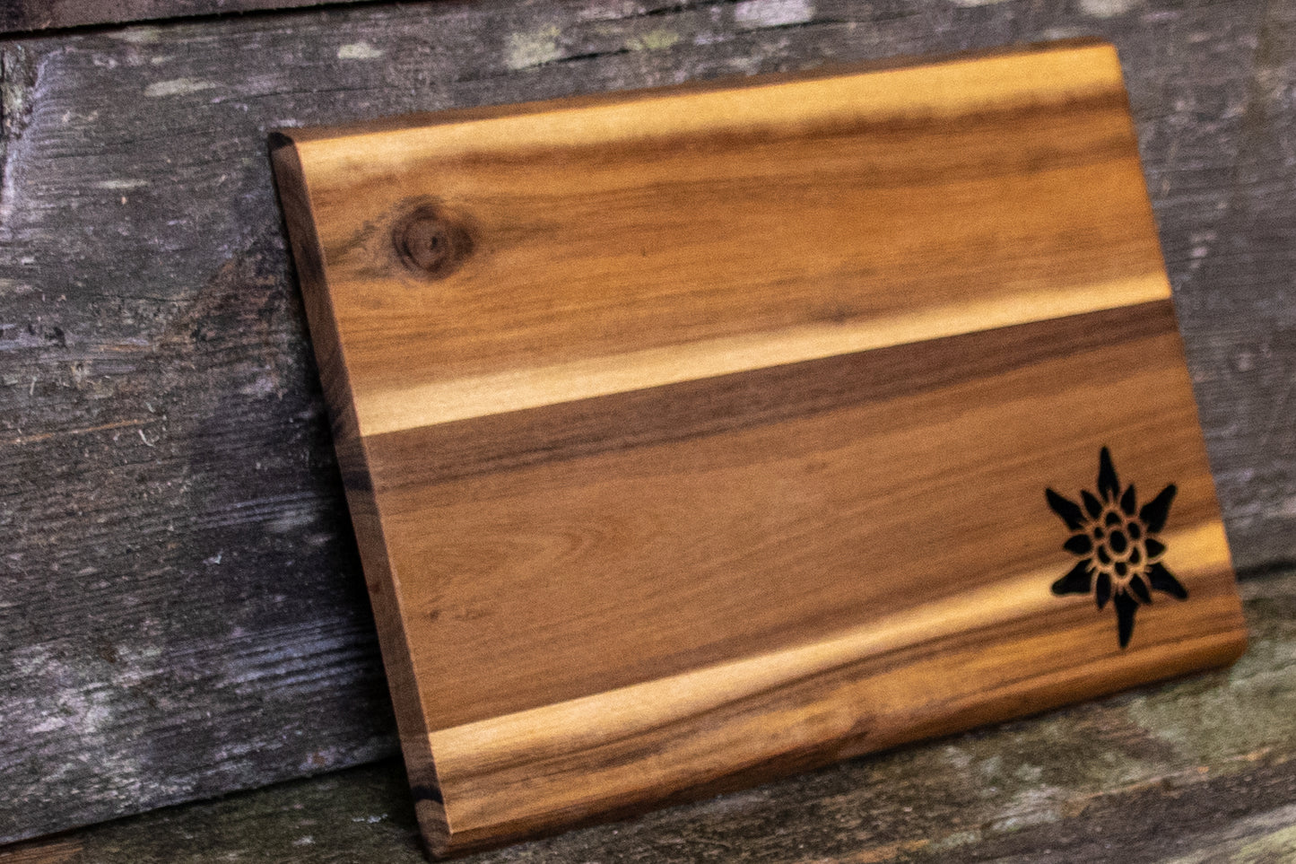 Brotzeitbrett Edelweiß