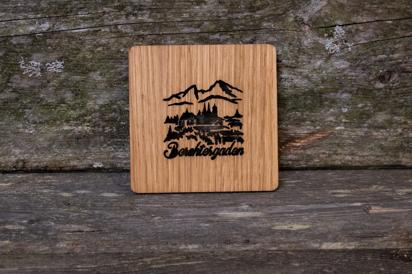 Holz Untersetzer Berchtesgaden