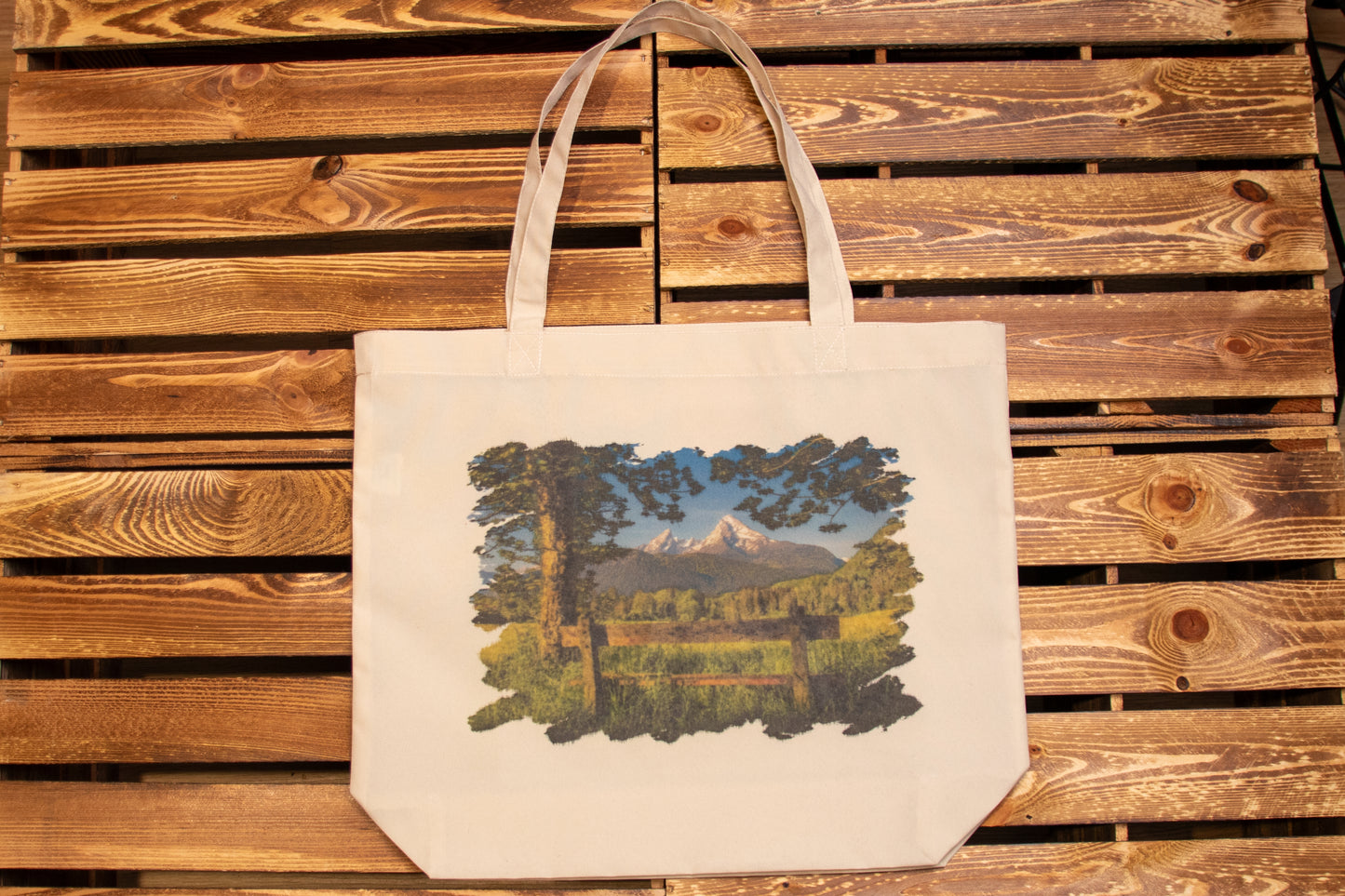 Stofftasche Berchtesgaden mit individuellen Motiv