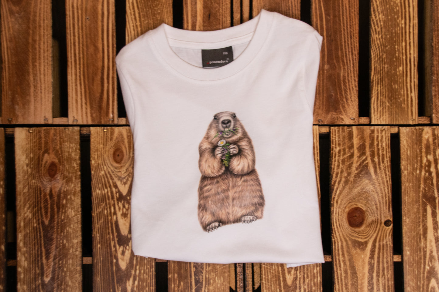 Kinder T-Shirt Murmeltier