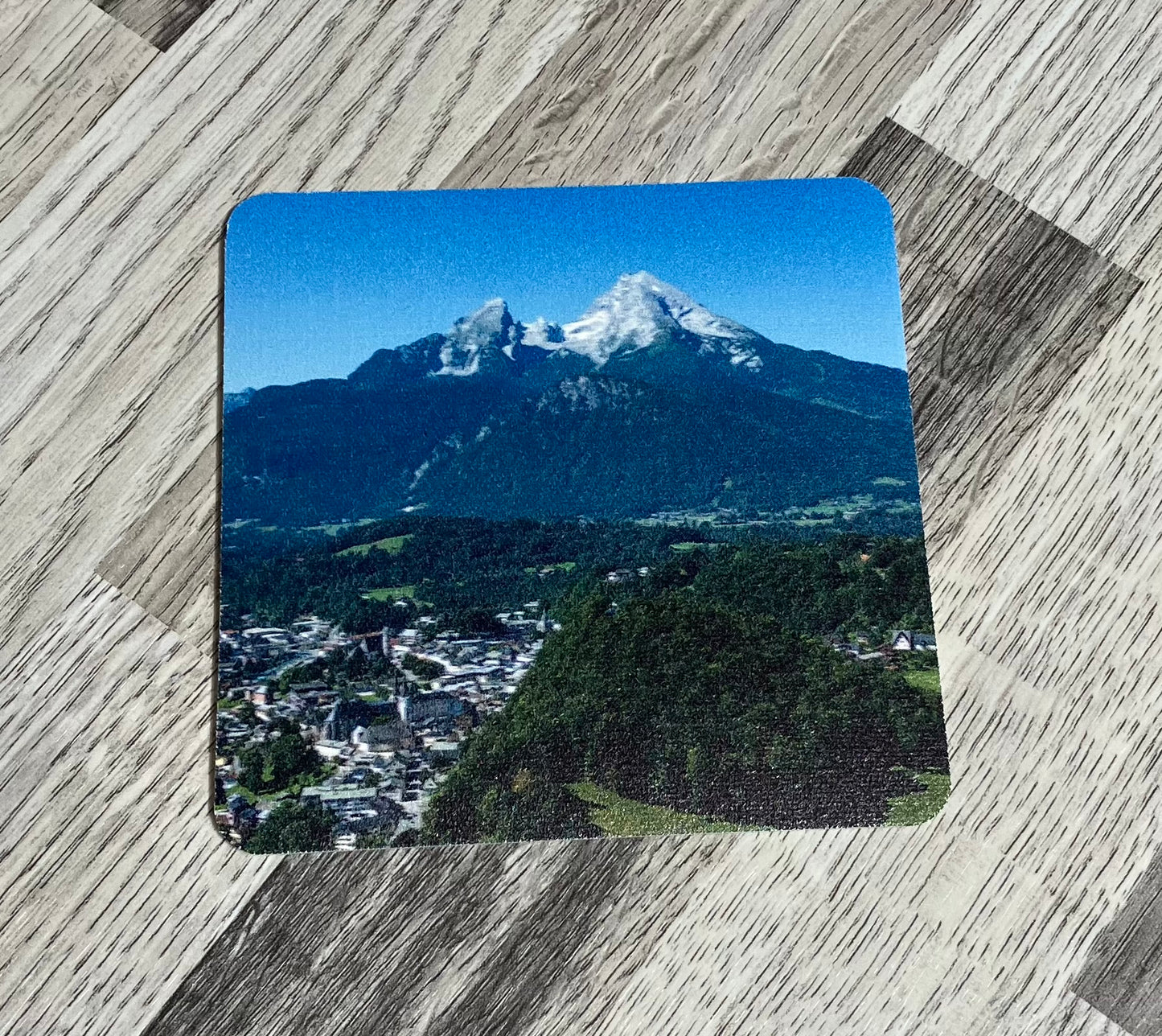 Vynil Untersetzer Berchtesgaden Sommer