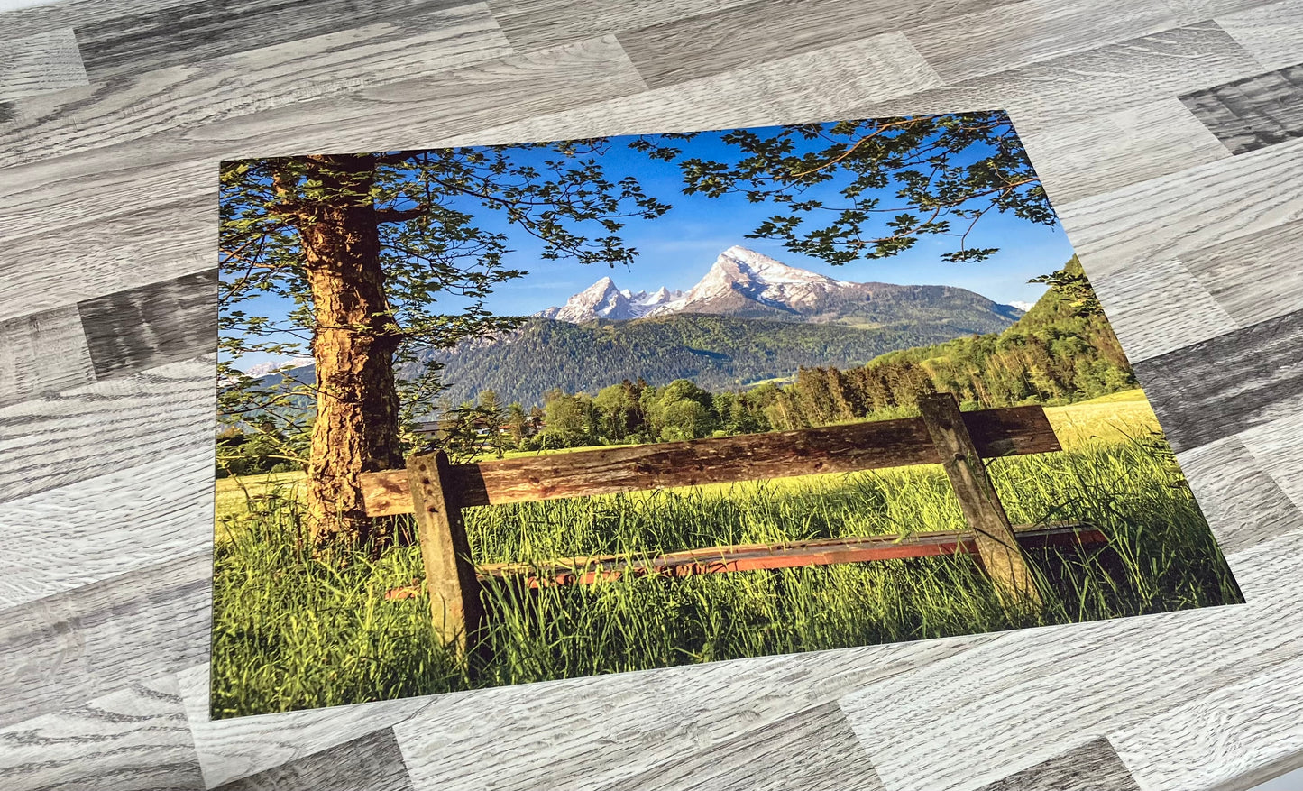 Vynil Tischset Berchtesgaden Watzmann