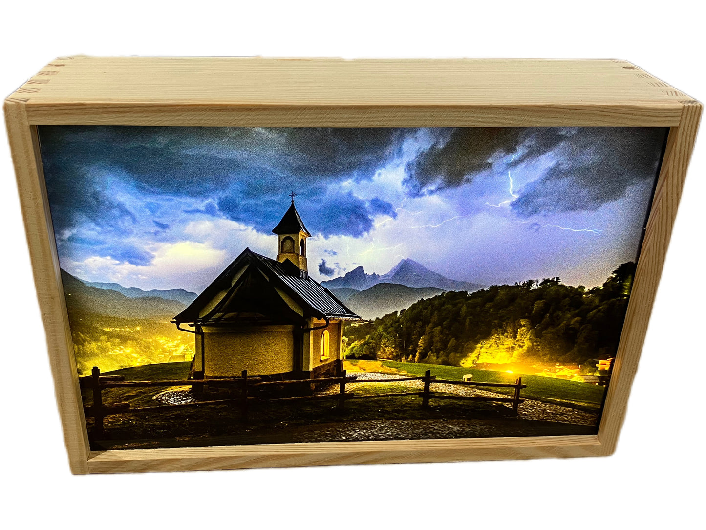 LED Box Berchtesgaden Gewitter