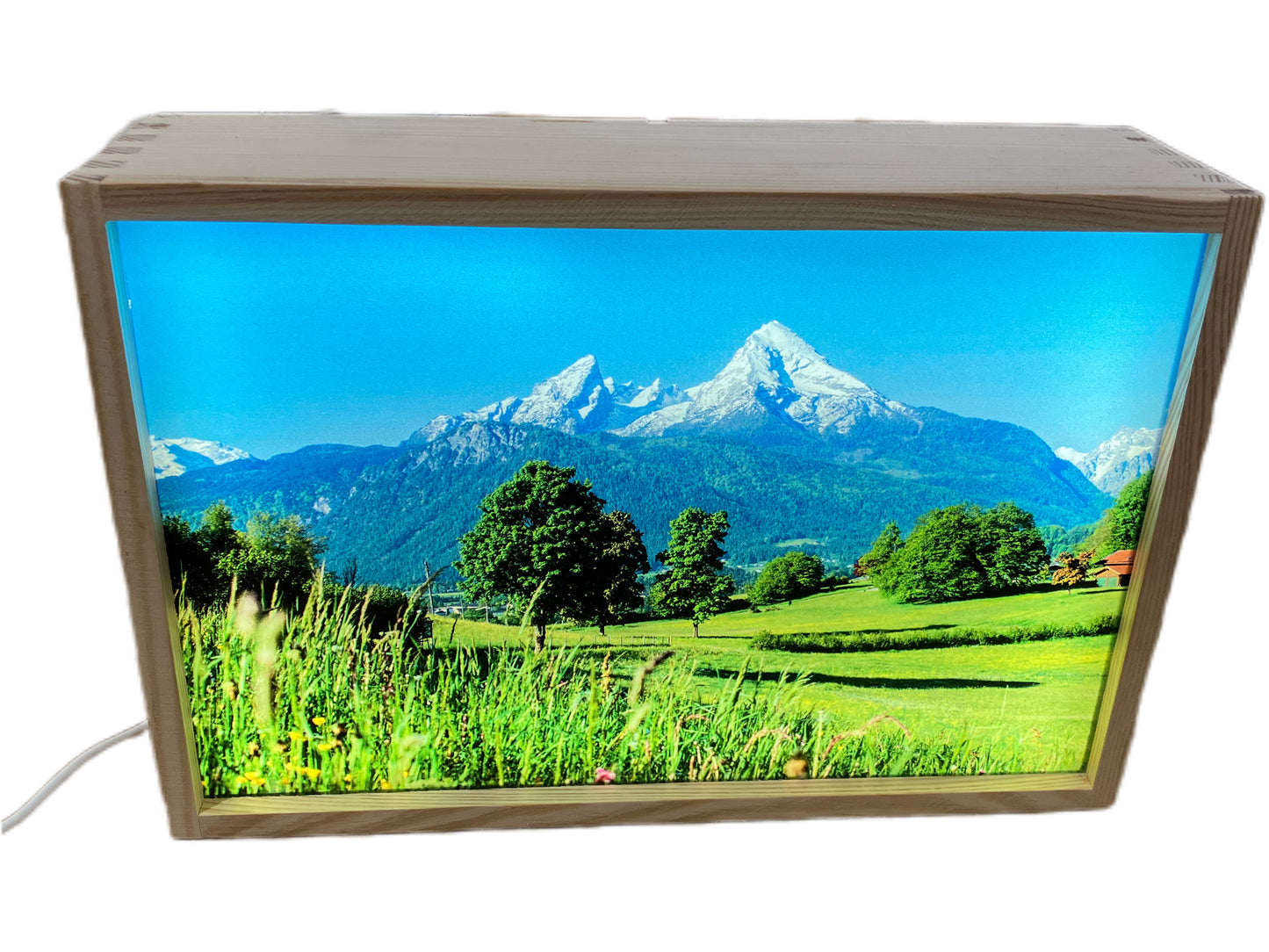 LED Box Watzmann Wiese