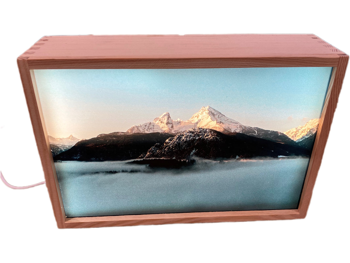 LED Box Watzmann Nebel