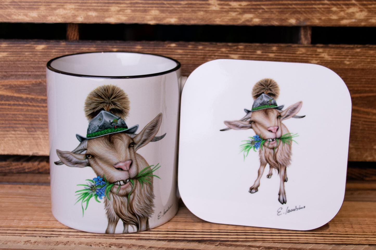 Tasse Alpenziege