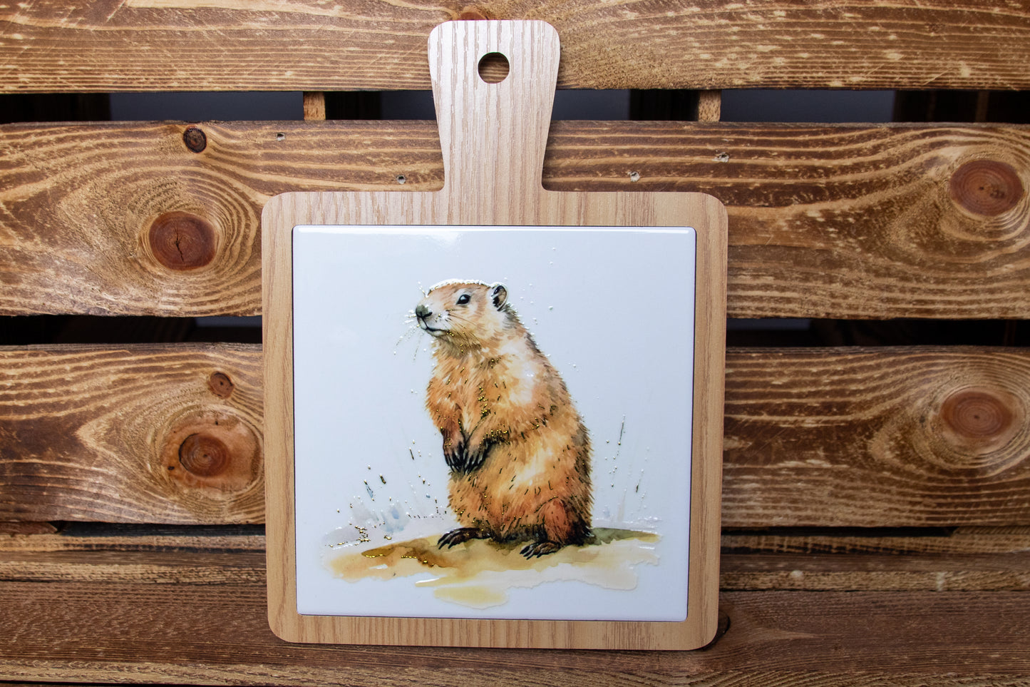 Topf Untersetzer Murmeltier