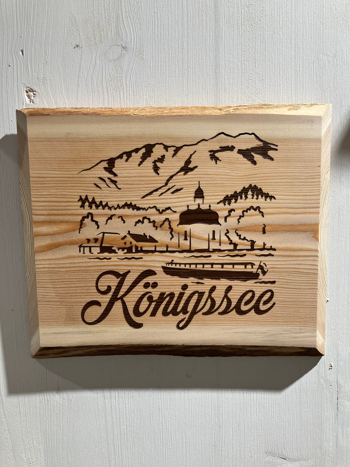Holzschild Königssee