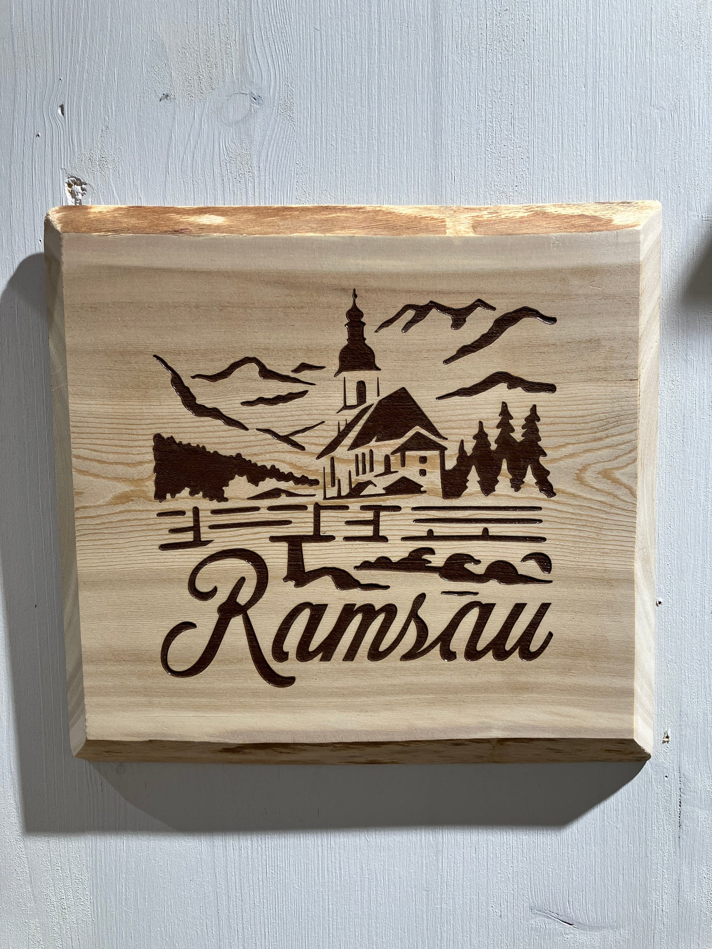 Holzschild Ramsau