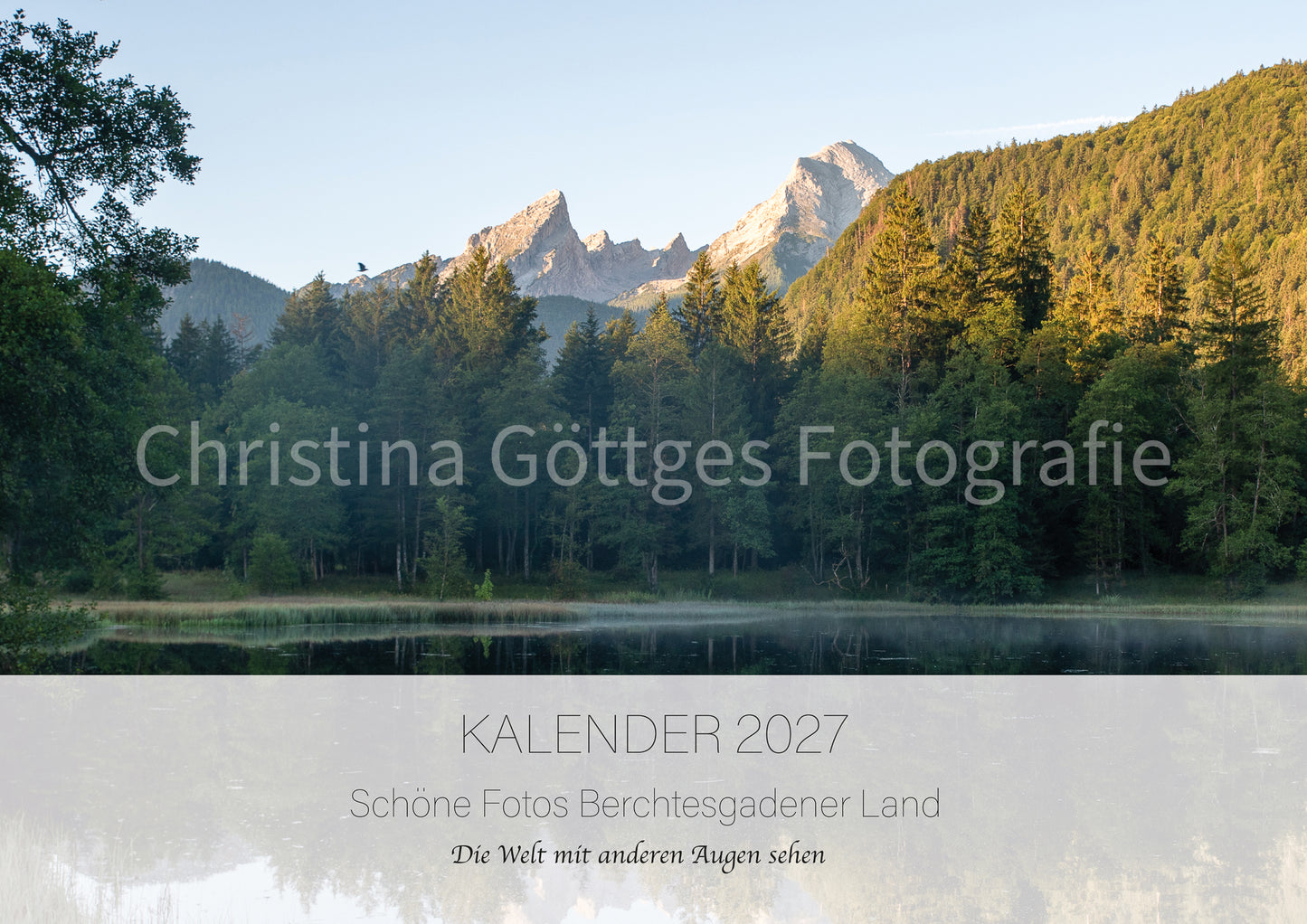 Kalender 2027 inkl. Adventskalender Berchtesgaden