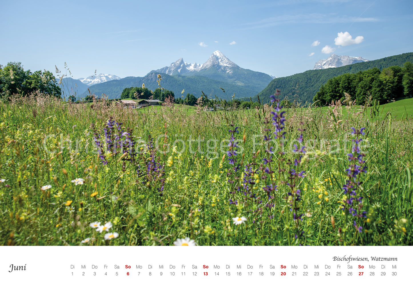 Kalender 2027 inkl. Adventskalender Berchtesgaden