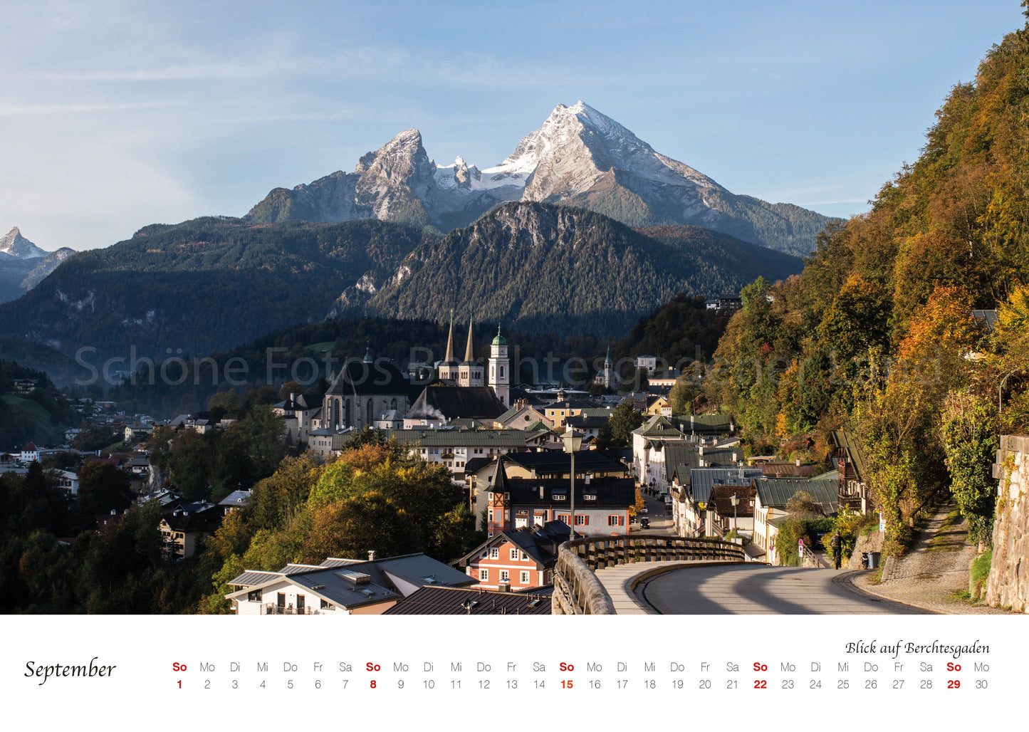 Kalender 2024 inkl. Adventskalender Berchtesgaden
