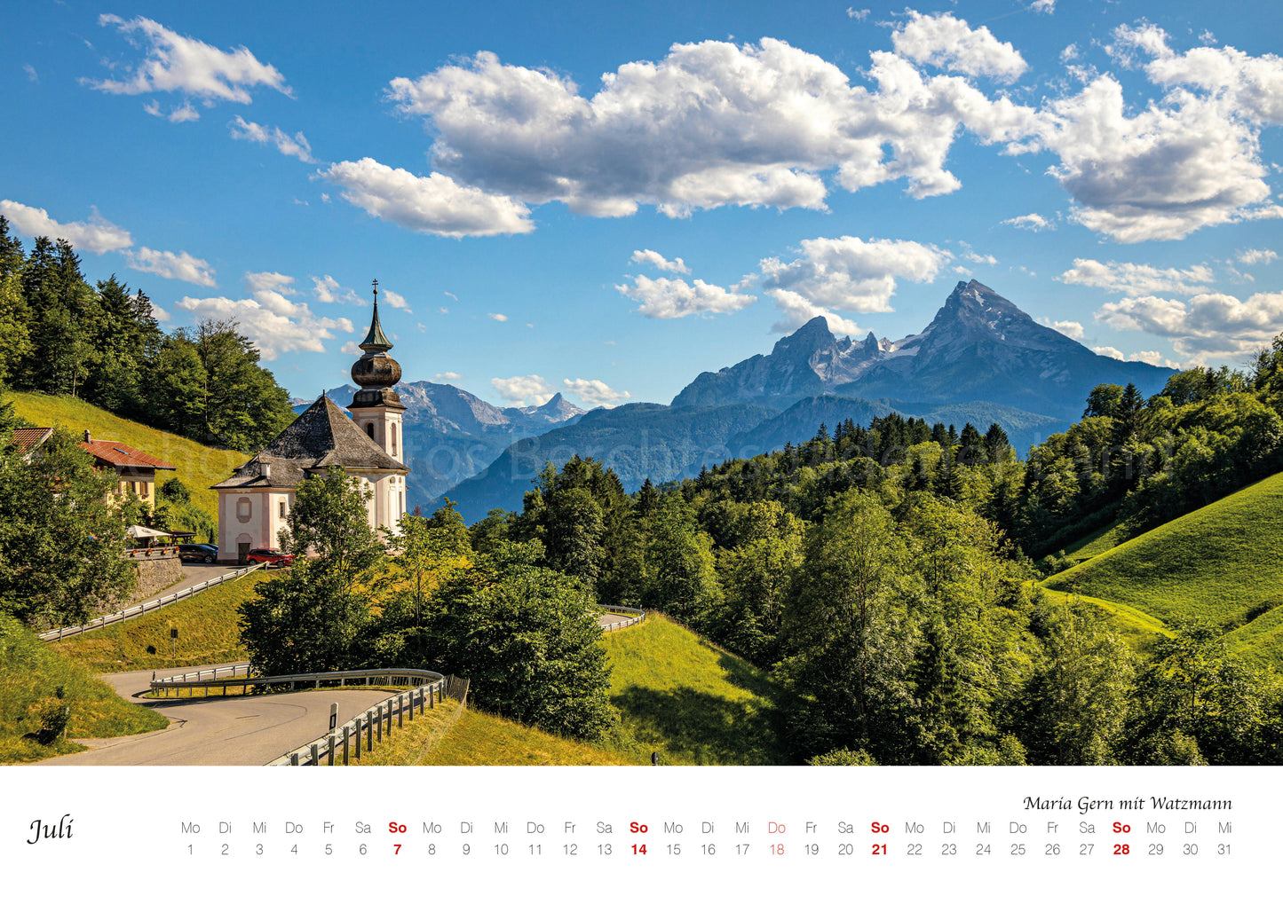 Kalender 2024 inkl. Adventskalender Berchtesgaden