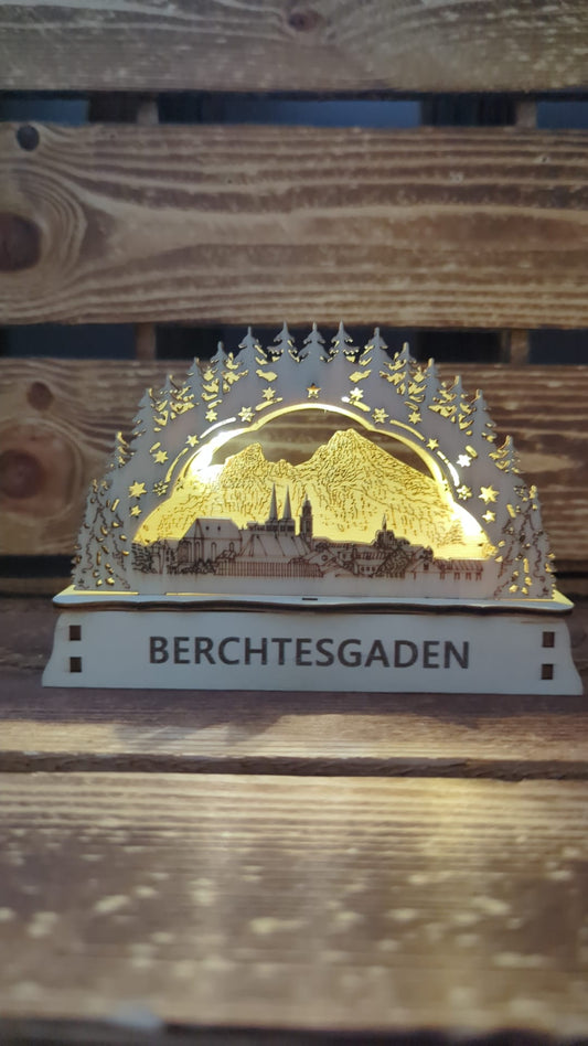 LED Schwibbogen Berchtesgaden