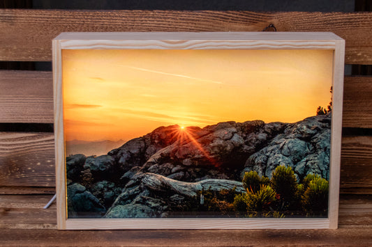 LED Box Sonnenaufgang Kehlsteinhaus