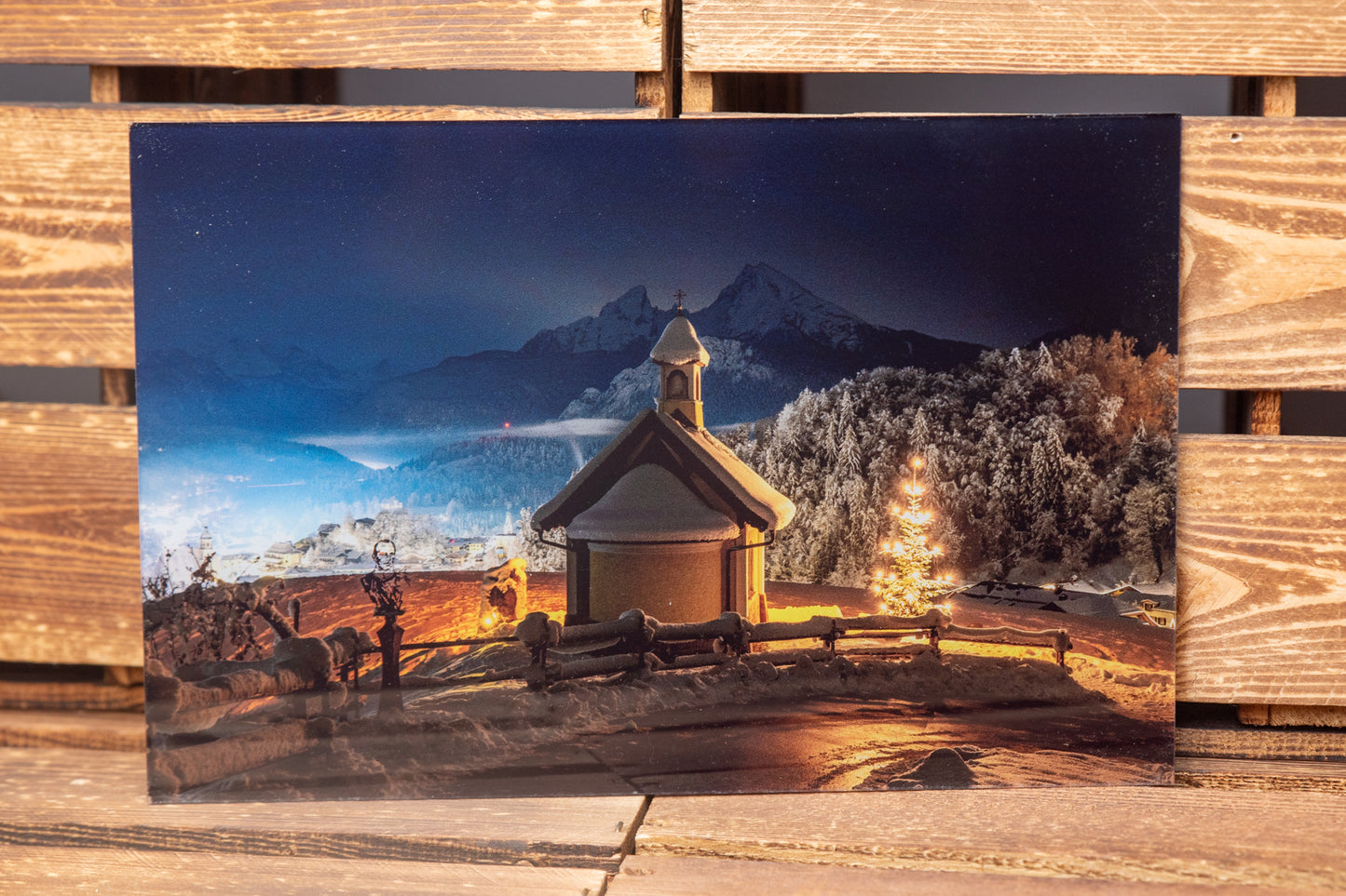 LED Box Weinfeld Weihnachten