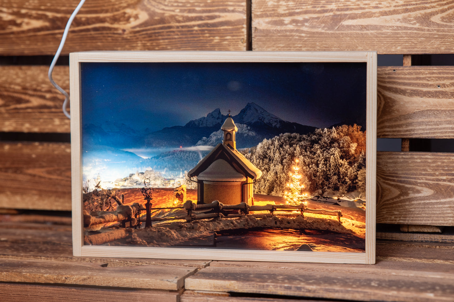 LED Box Weinfeld Weihnachten