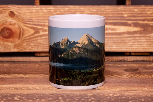 Watzmann Morgensonne Tasse