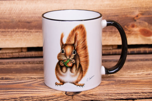 Tasse Eichhörnchen