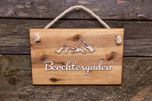 Schild Berchtesgaden