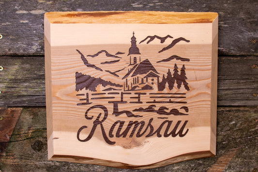 Holzschild Ramsau