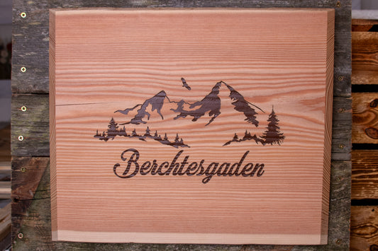 Holzschild Berchtesgaden Watzmann