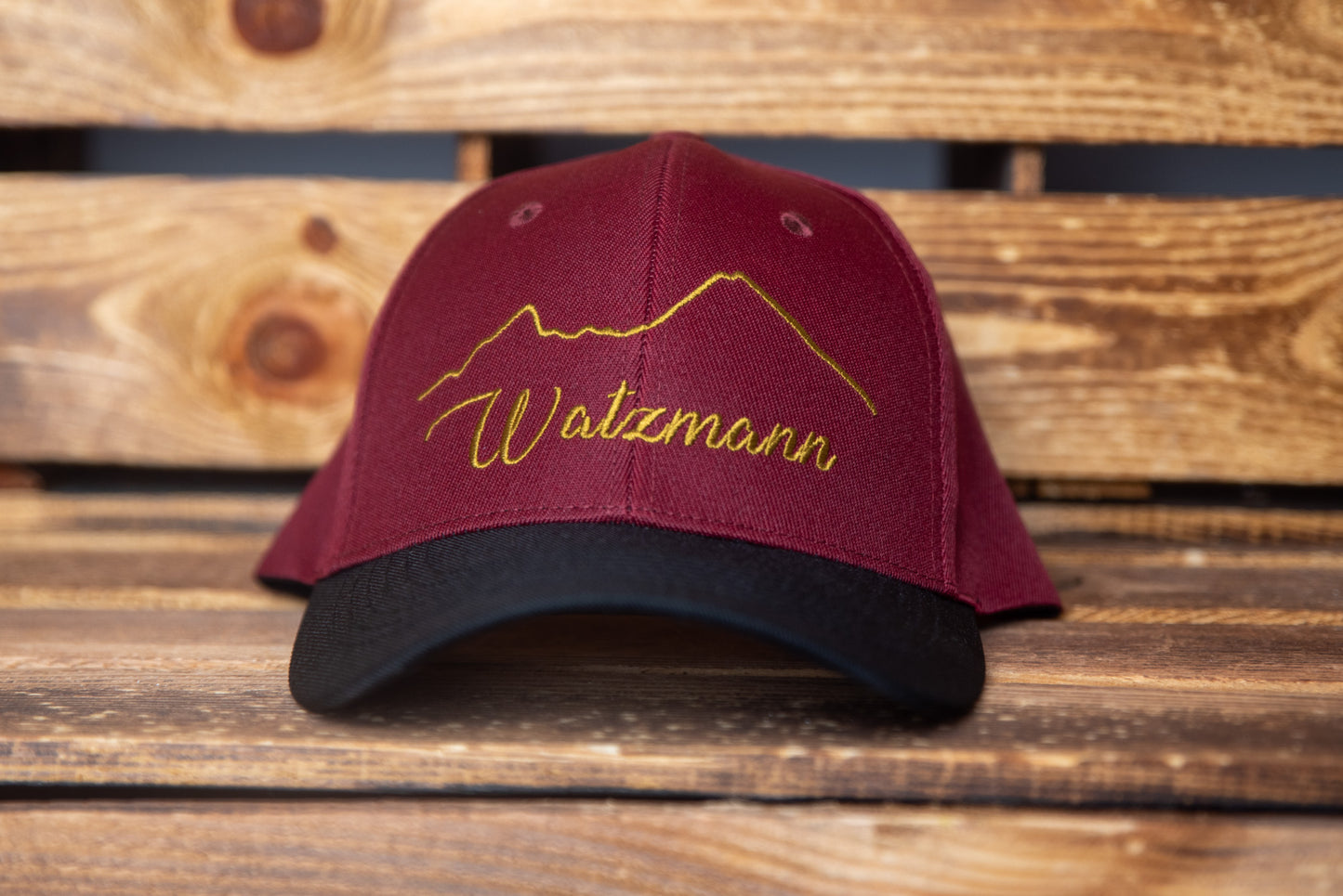 Berchtesgaden Cap Silhouette Rot/Blau