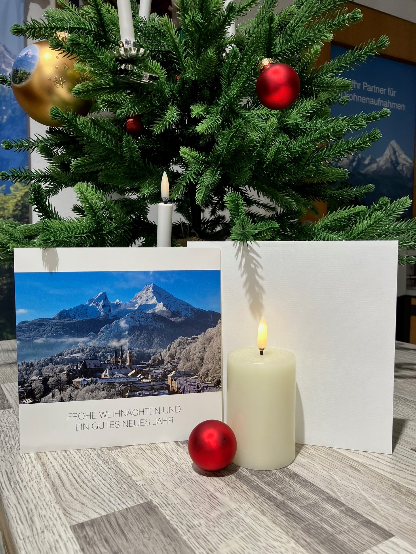 Weihnachtsklappkarten Berchtesgaden