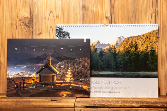 Kalender 2027 inkl. Adventskalender Berchtesgaden