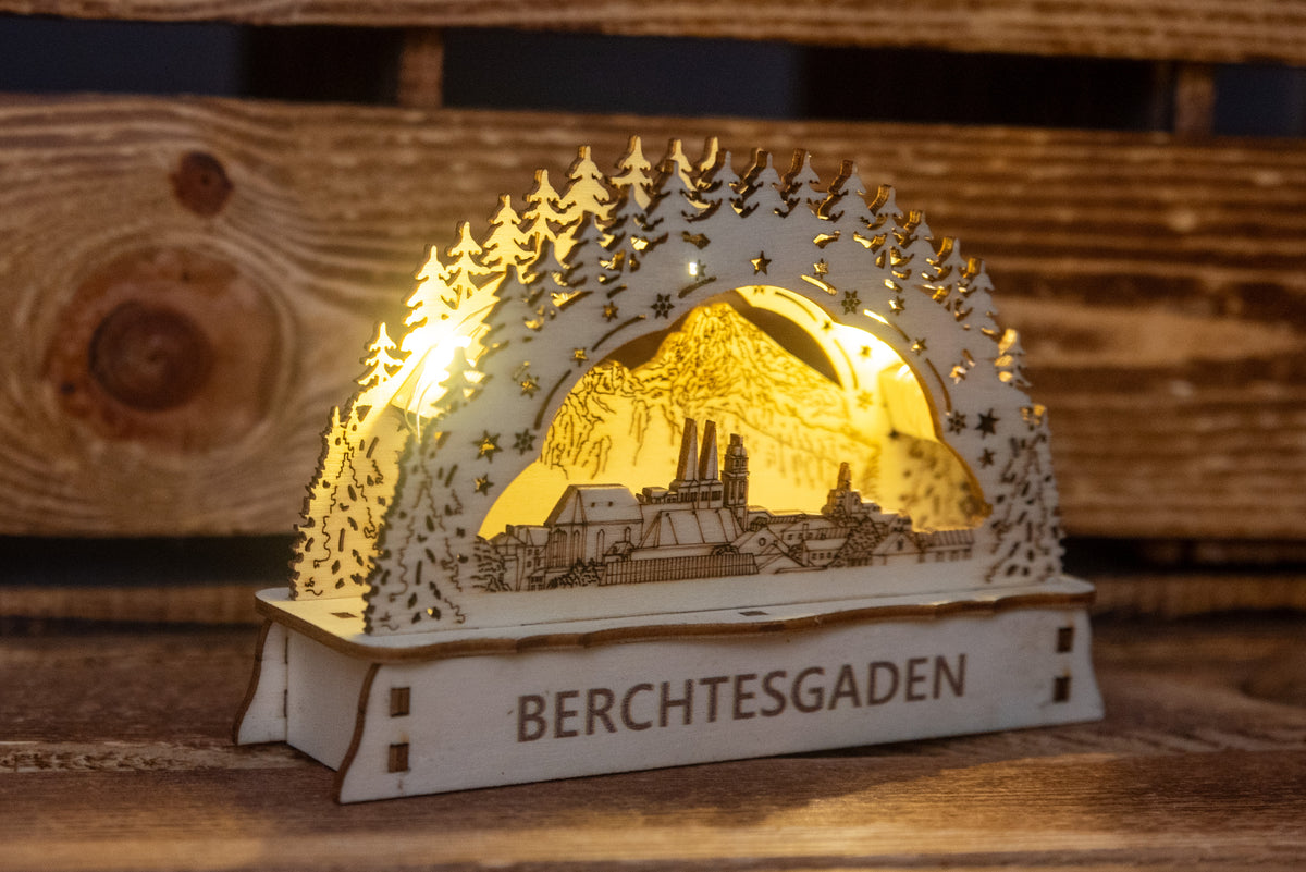 LED Schwibbogen Berchtesgaden