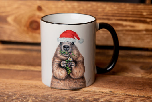 Tasse Weihnachtsmurmeltier