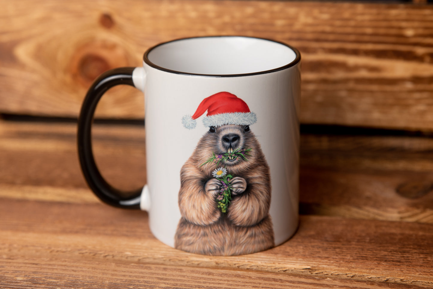 Tasse Weihnachtsmurmeltier