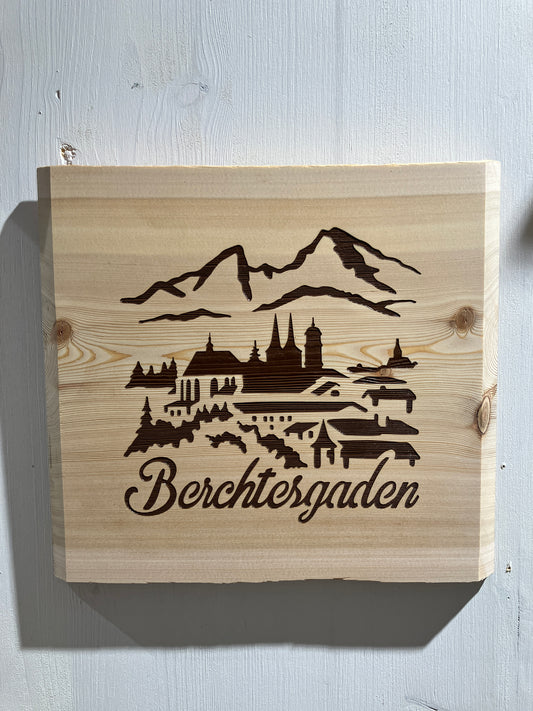 Holzschild Berchtesgaden